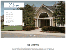 Tablet Screenshot of dovercountryclub.com